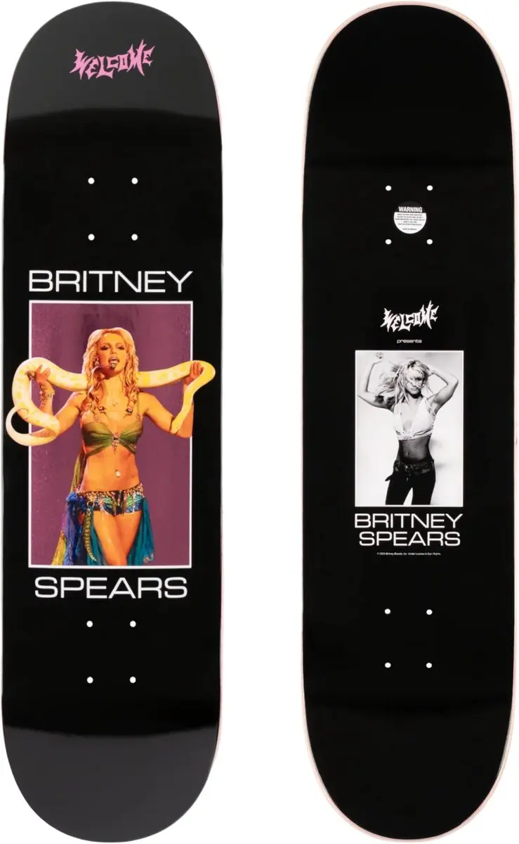 Britney Spears Skateboard Deck
