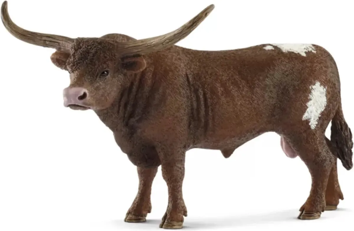 Schleich FARM WORLD Texas Longhorn Stier Speelfiguur - 13866