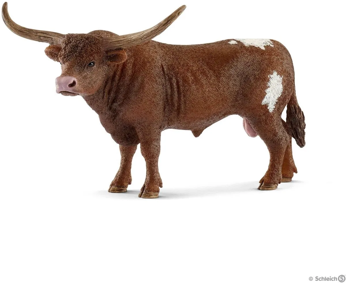 Schleich FARM WORLD Texas Longhorn Stier Speelfiguur - 13866