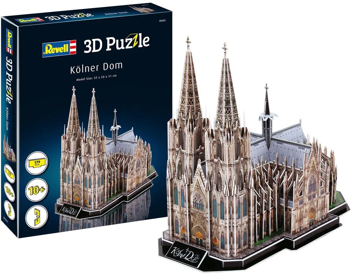 Revell 3D Puzzel Keulse Dom - 179 Stukjes Multi