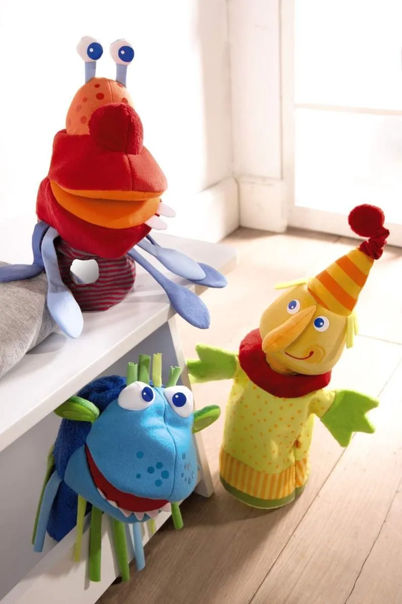 Haba Handpop Monster Sam - Multicolor