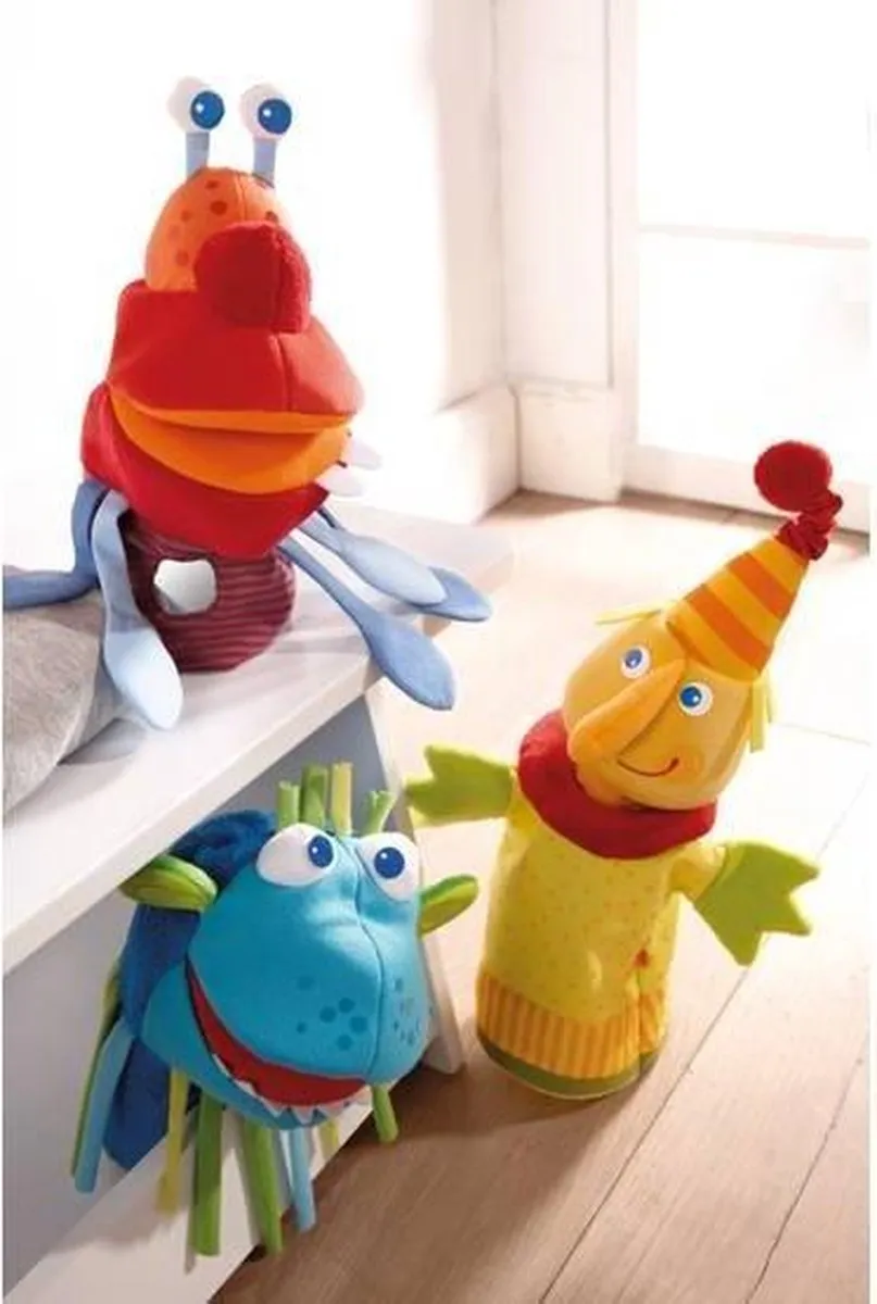 Haba Handpop Monster Sam - Multicolor