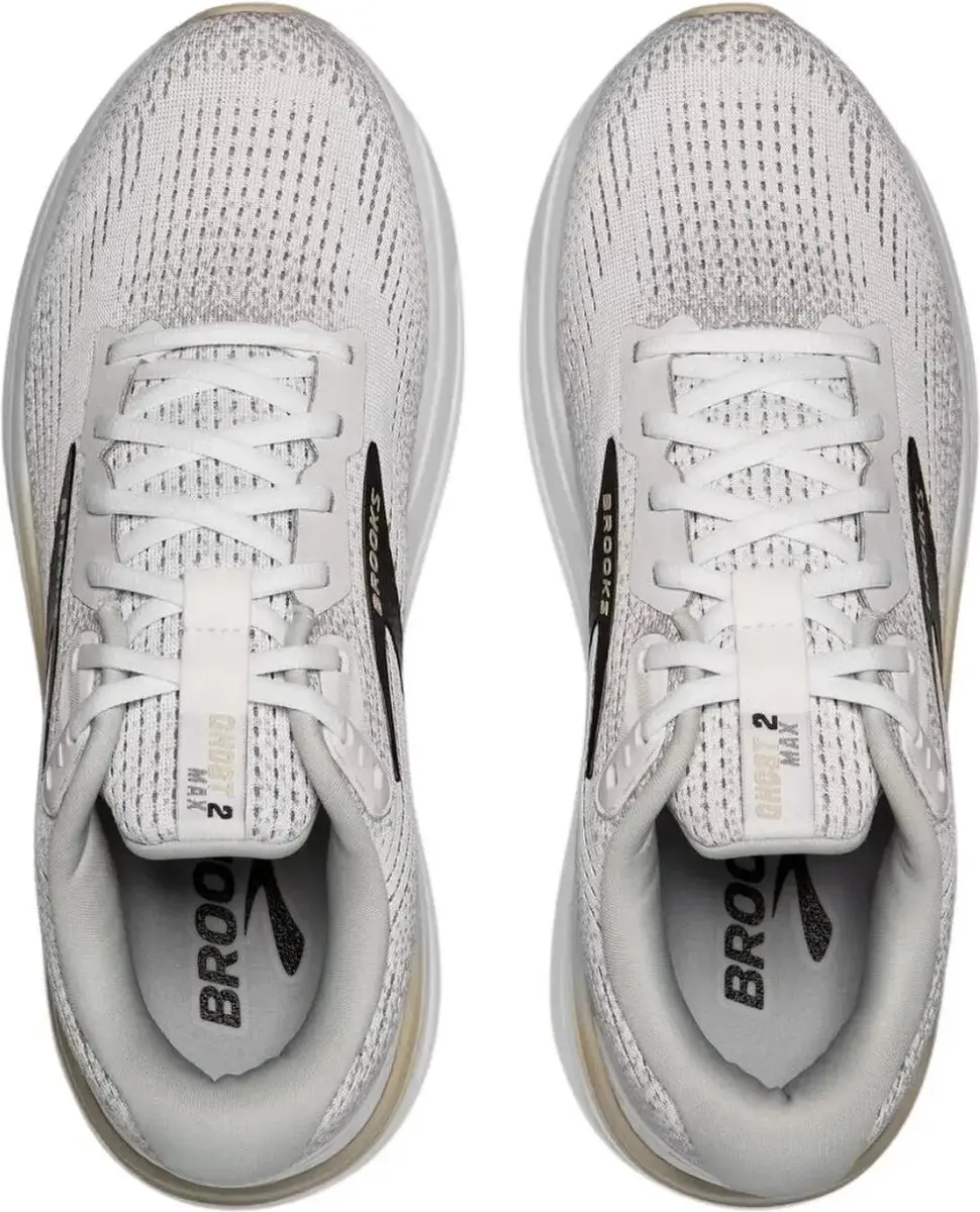 Brooks Ghost Max 2 Hardloopschoenen - Heren - 45 - Wit