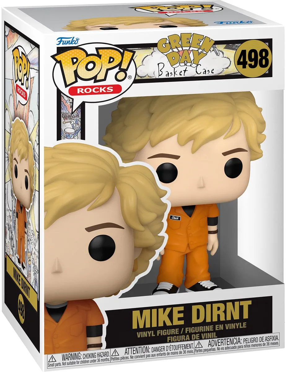 Funko Pop! Green Day Mike Drint #498 - Mike