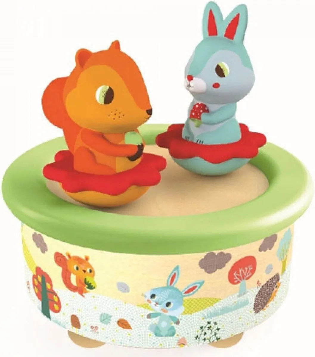 Djeco Friends Melody Brahms' Wiegenlied Speelgoed - Multicolor