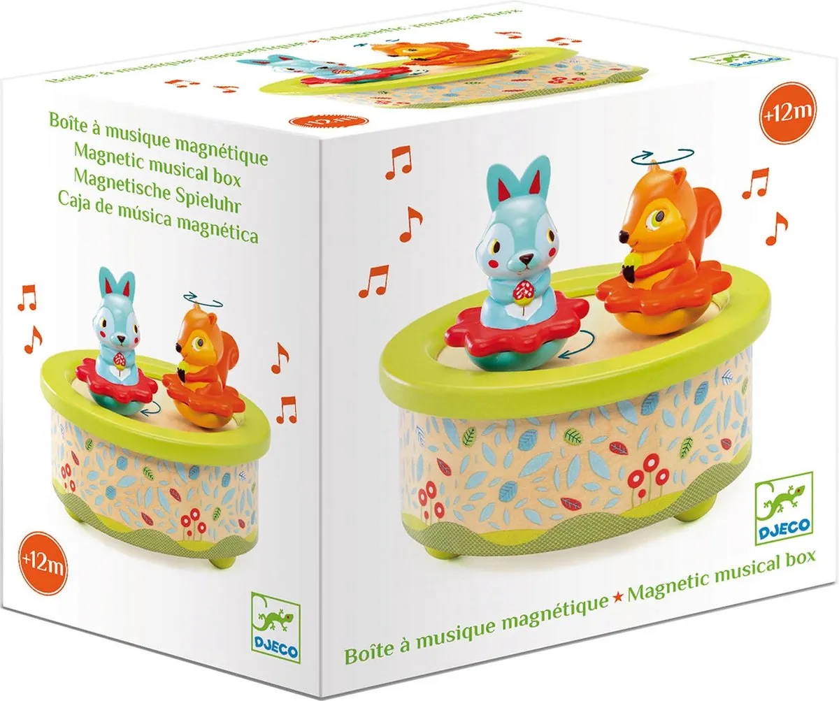 Djeco Friends Melody Brahms' Wiegenlied Speelgoed - Multicolor