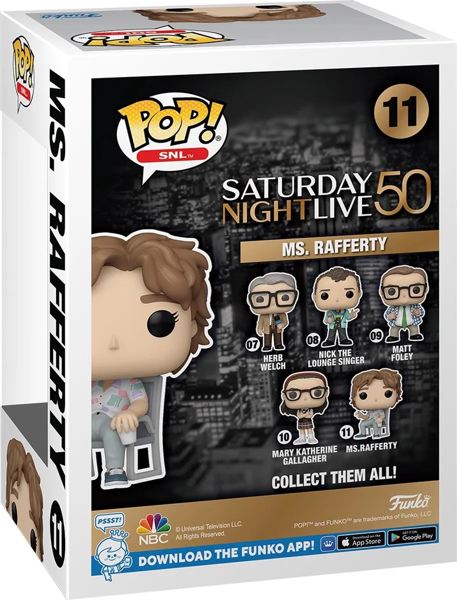 Funko Pop! SNL 50th Anniversary Ms. Rafferty #11 - Multicolor