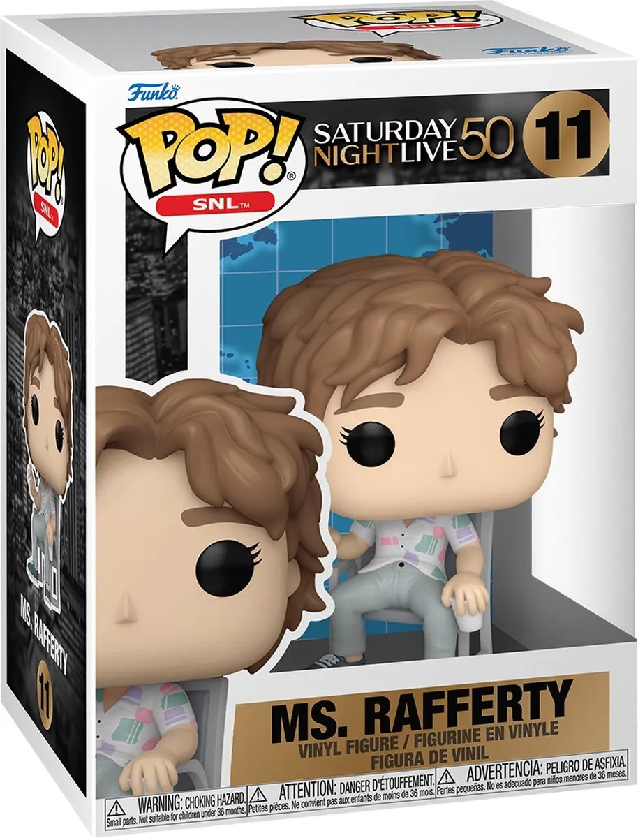 Funko Pop! SNL 50th Anniversary Ms. Rafferty #11 - Multicolor