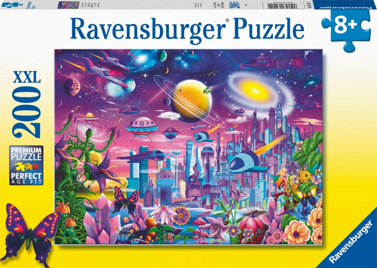Ravensburger Kosmische Stad Legpuzzel 200 Stuks