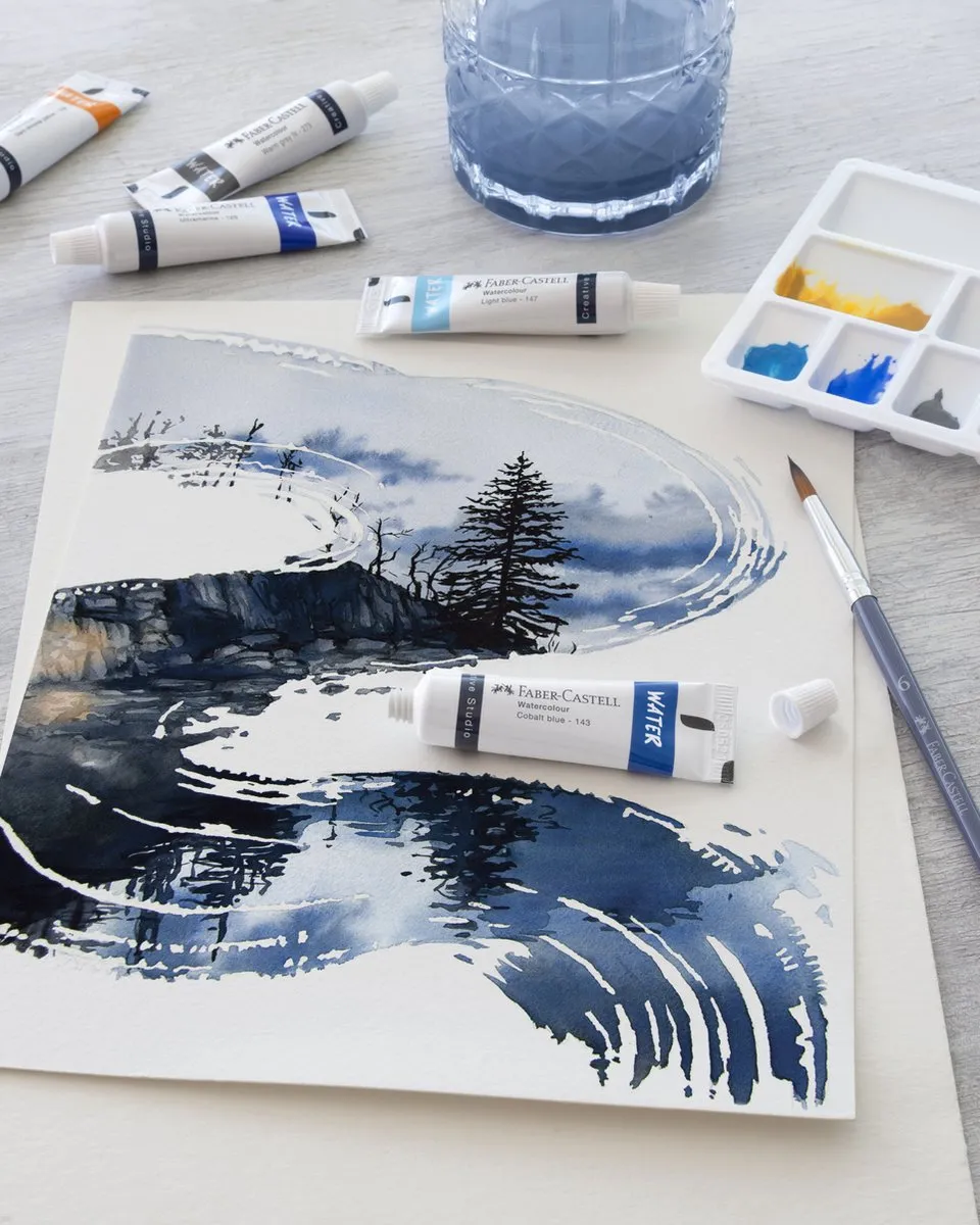 Faber-Castell Waterverf Tubes 9ml - 24 Stuks