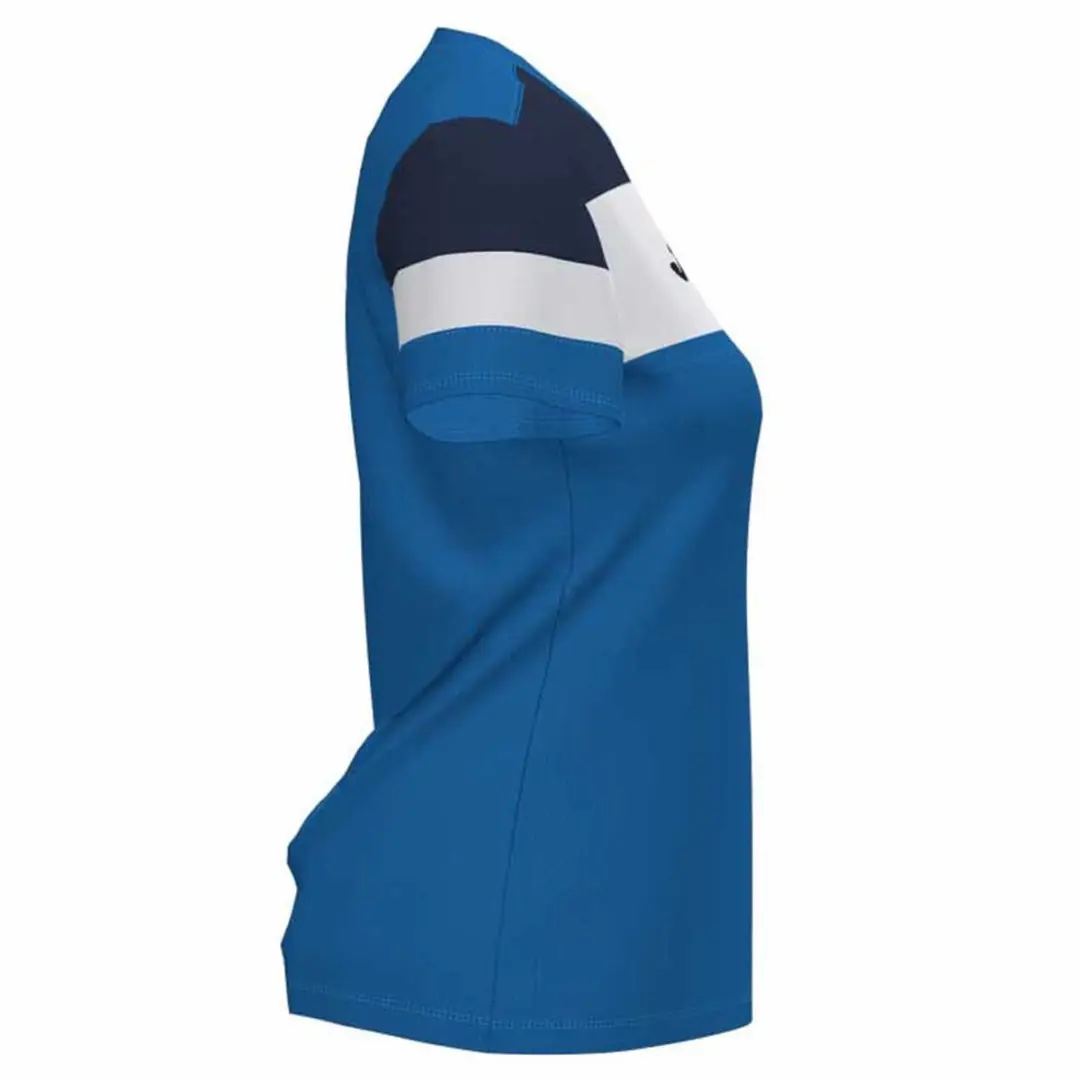 Joma Crew IV Cotton T-shirt - Royal - 12-14 jaar
