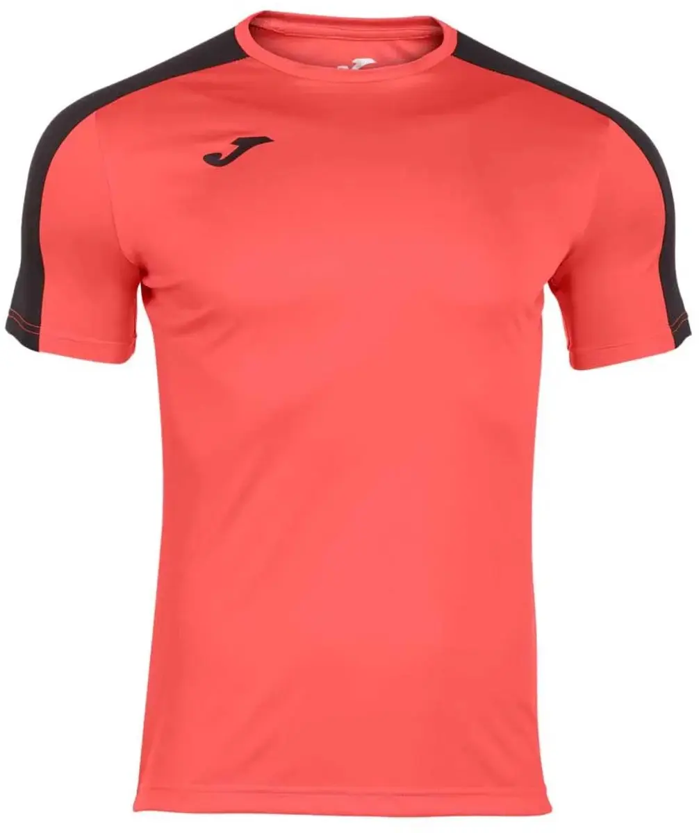 Joma Academy III Shirt Korte Mouw Kinderen - Fluoro Oranje/Zwart 110
