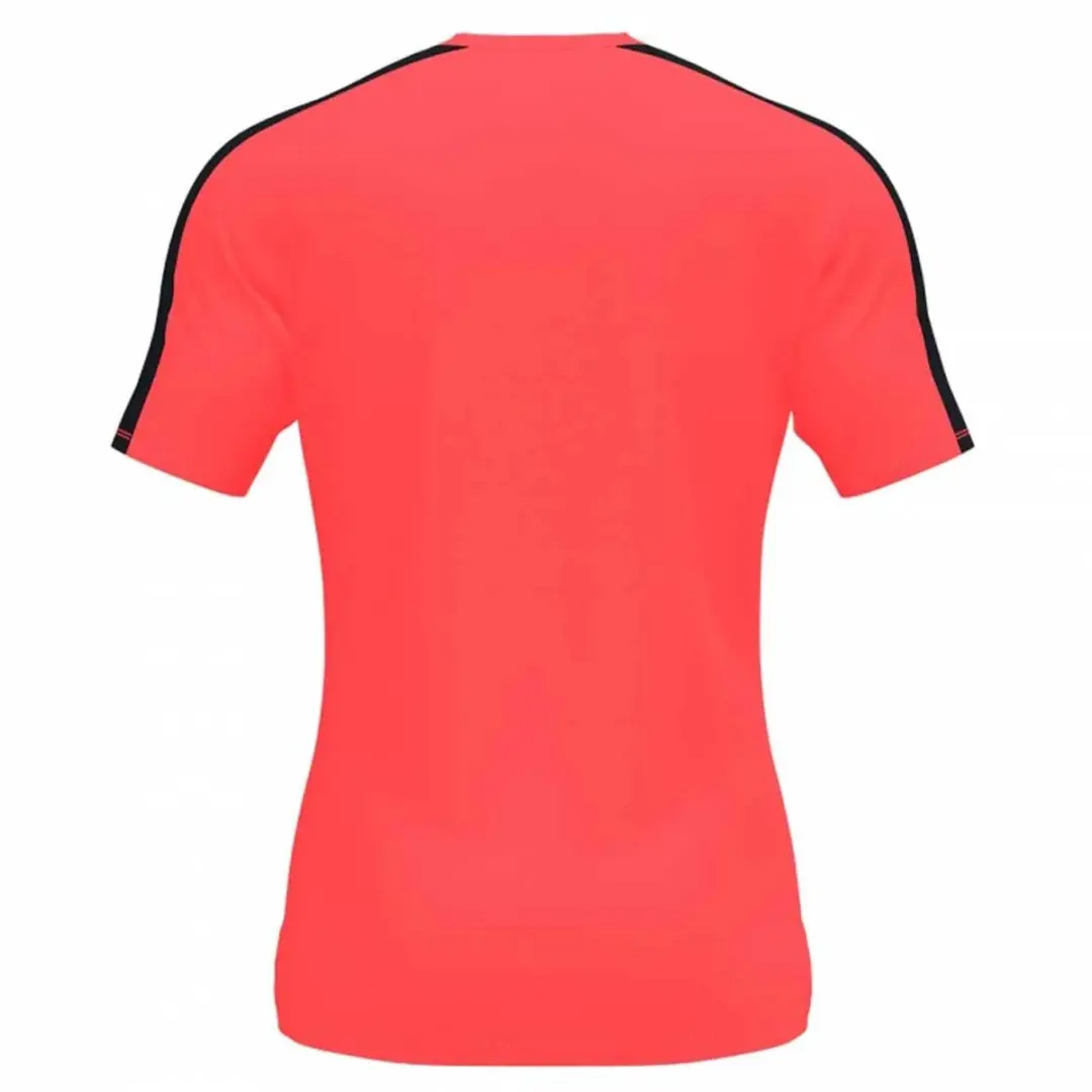 Joma Academy III Shirt Korte Mouw Kinderen - Fluoro Oranje/Zwart 110