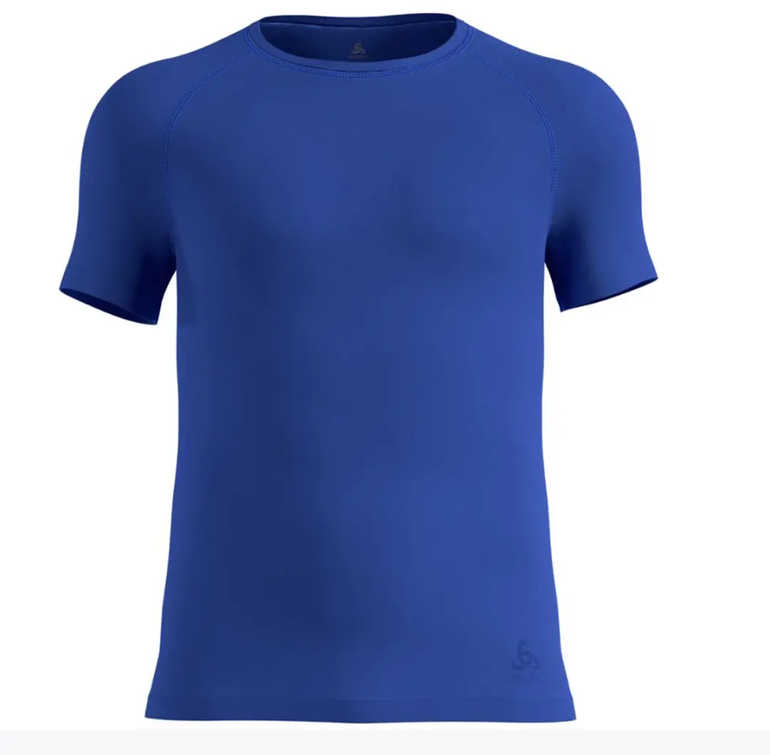Odlo Odlo BL TOP crew neck s/s PERFORMANCE X-LIGHT BLAUW