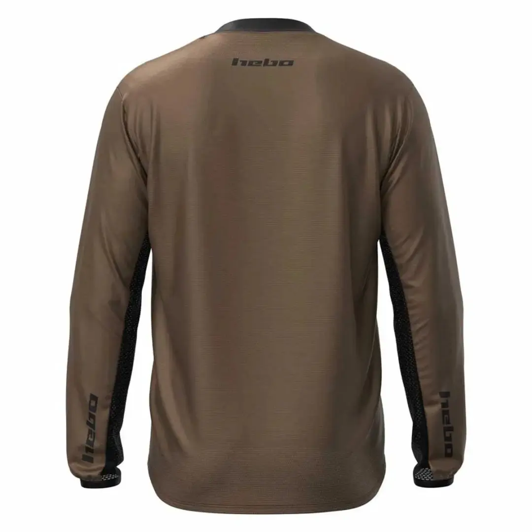 Hebo Tech Trui Lange Mouwen - L - Bruin - afbeelding 6 van 6