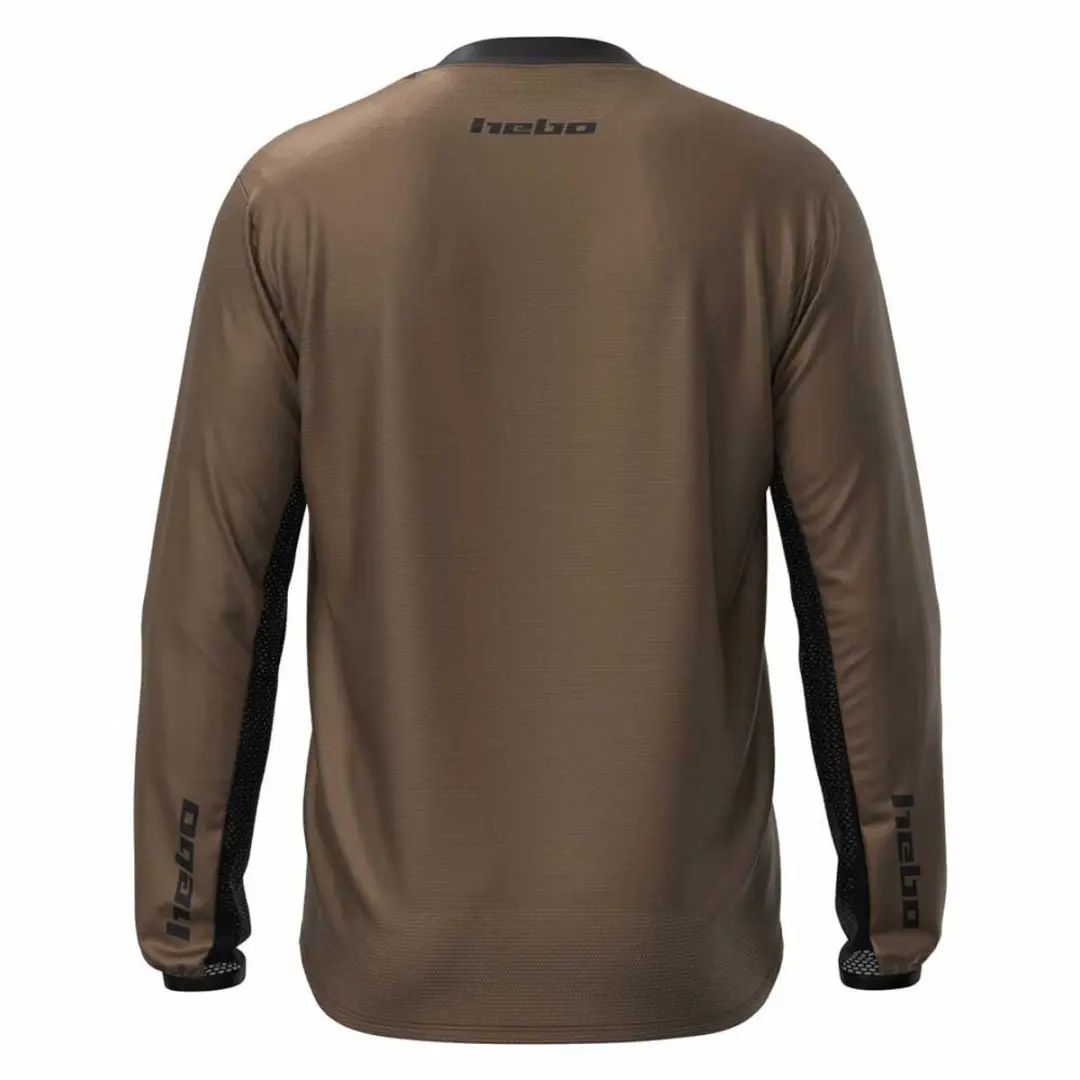 Hebo Tech Trui Lange Mouwen - L - Bruin