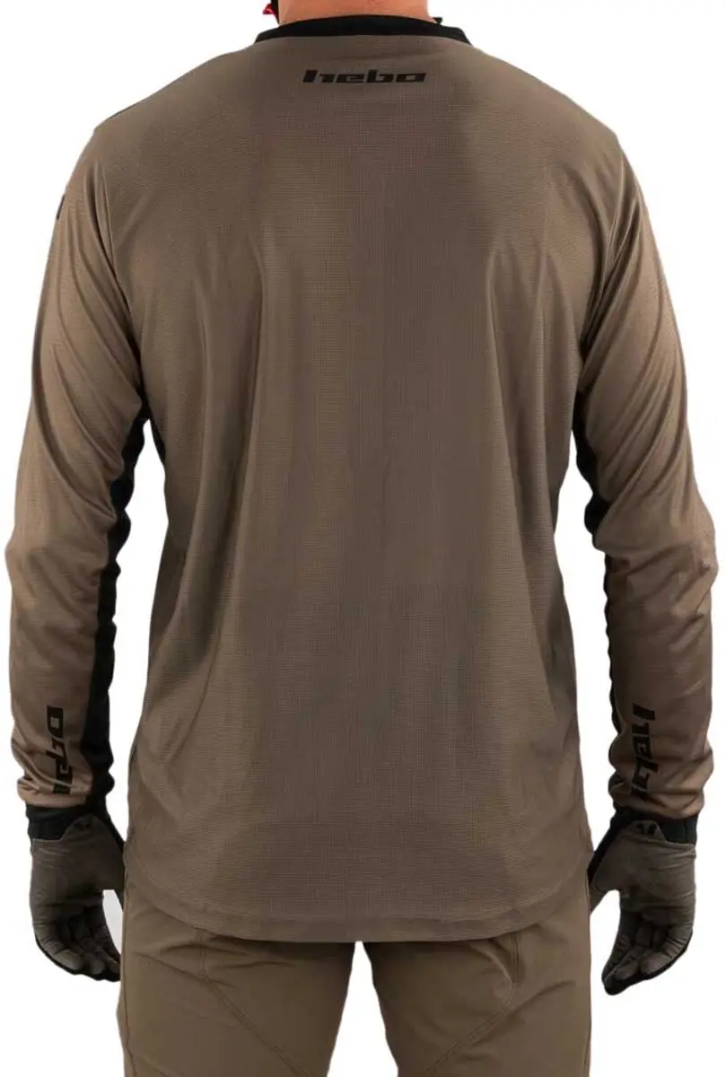 Hebo Tech Trui Lange Mouwen - L - Bruin