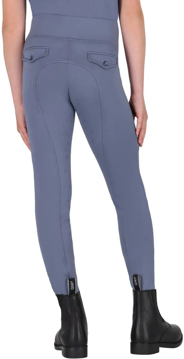 QHP Aubree Junior Rijlegging 164 - Misty Blue - afbeelding 5 van 6