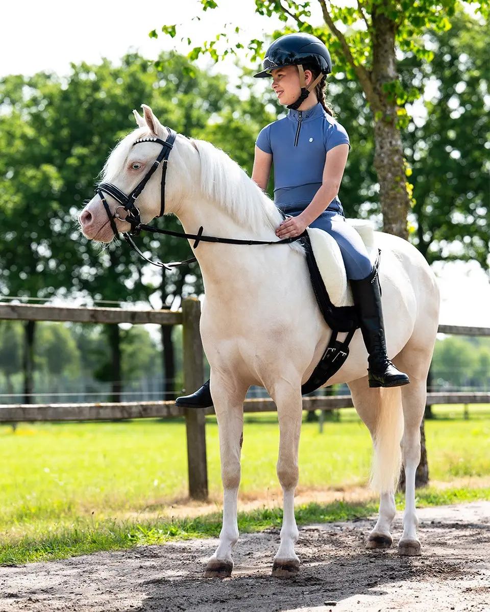QHP Aubree Junior Rijlegging 164 - Misty Blue - afbeelding 6 van 6