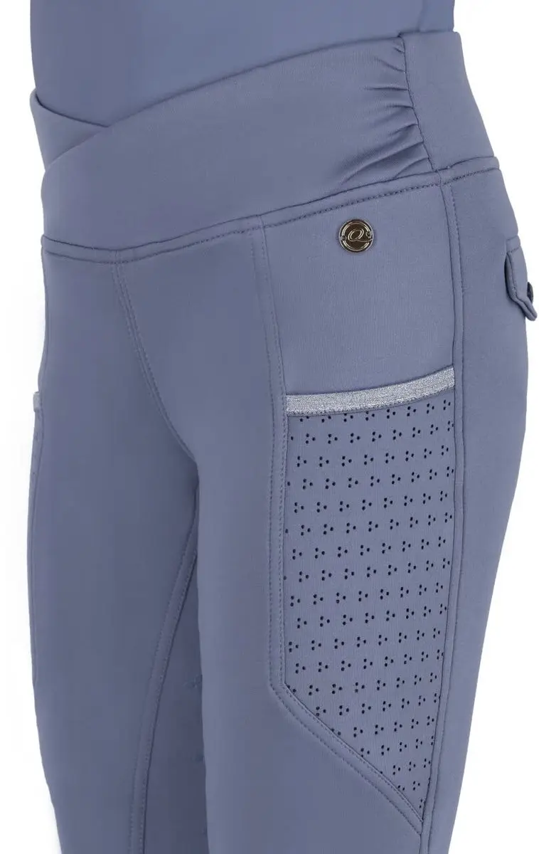 QHP Aubree Junior Rijlegging 164 - Misty Blue - afbeelding 3 van 6