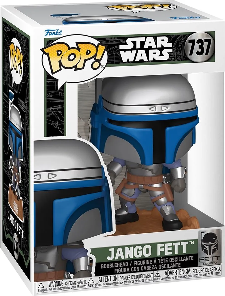 Funko Pop! Star Wars Jango Fett #737 - Multi