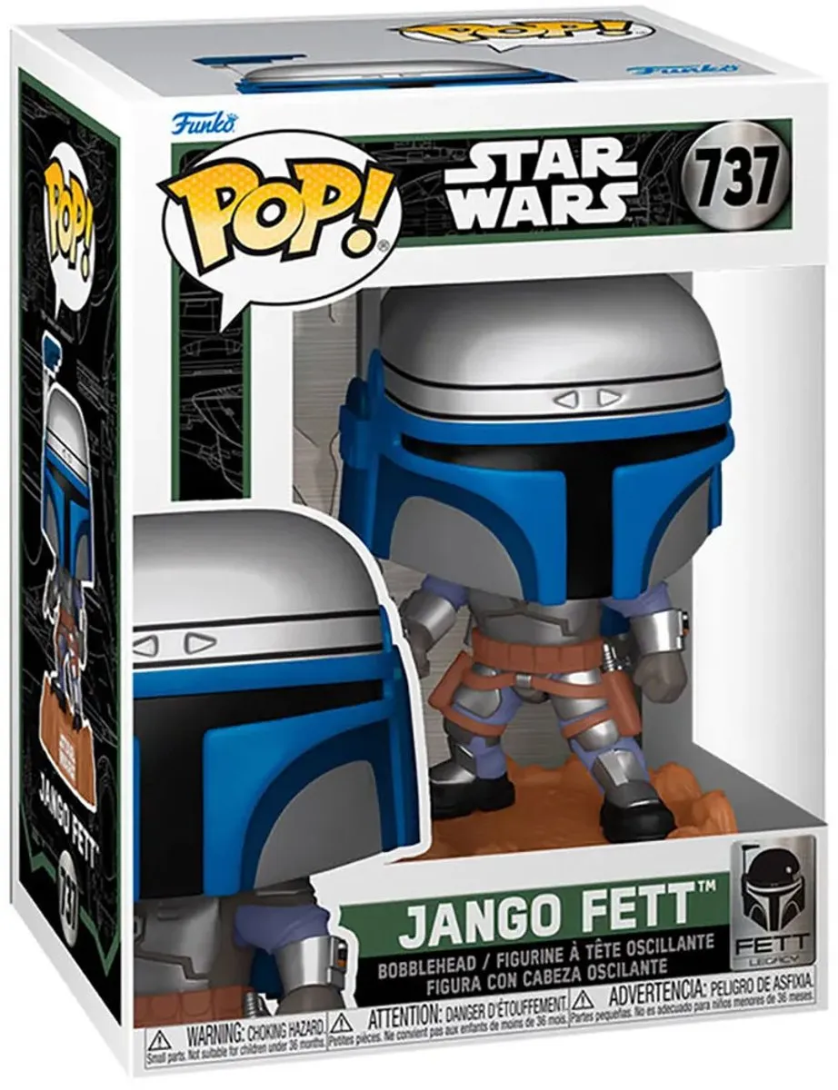 Funko Pop! Star Wars Jango Fett #737 - Multi