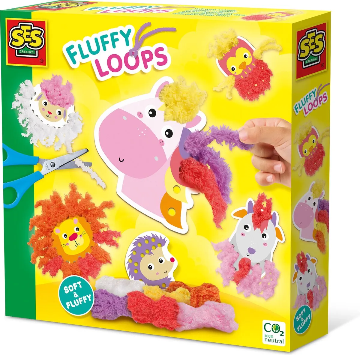 SES Creative Fluffy Loops Sensorisch Speelgoed