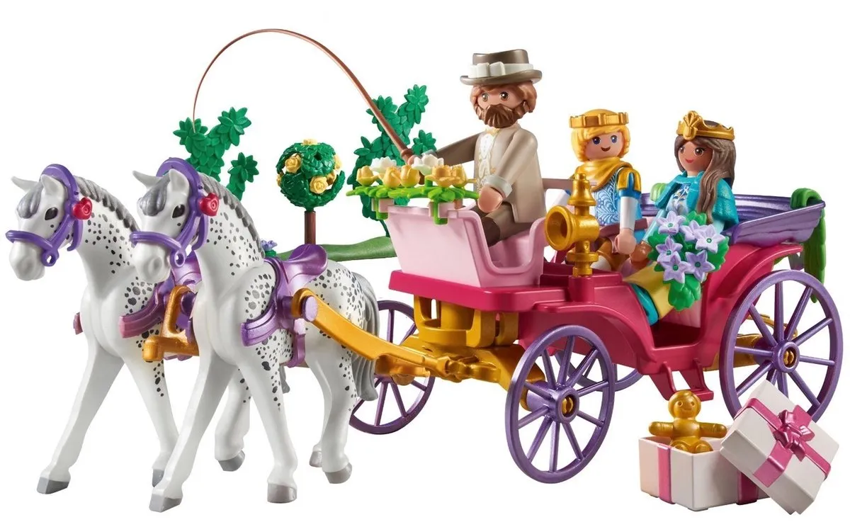 Playmobil Princess Magic Koetsrit 71846 - Multicolor