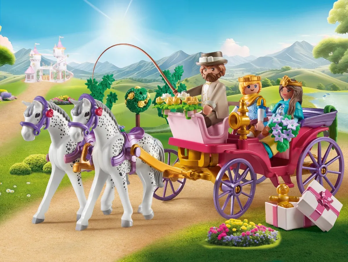 Playmobil Princess Magic Koetsrit 71846 - Multicolor