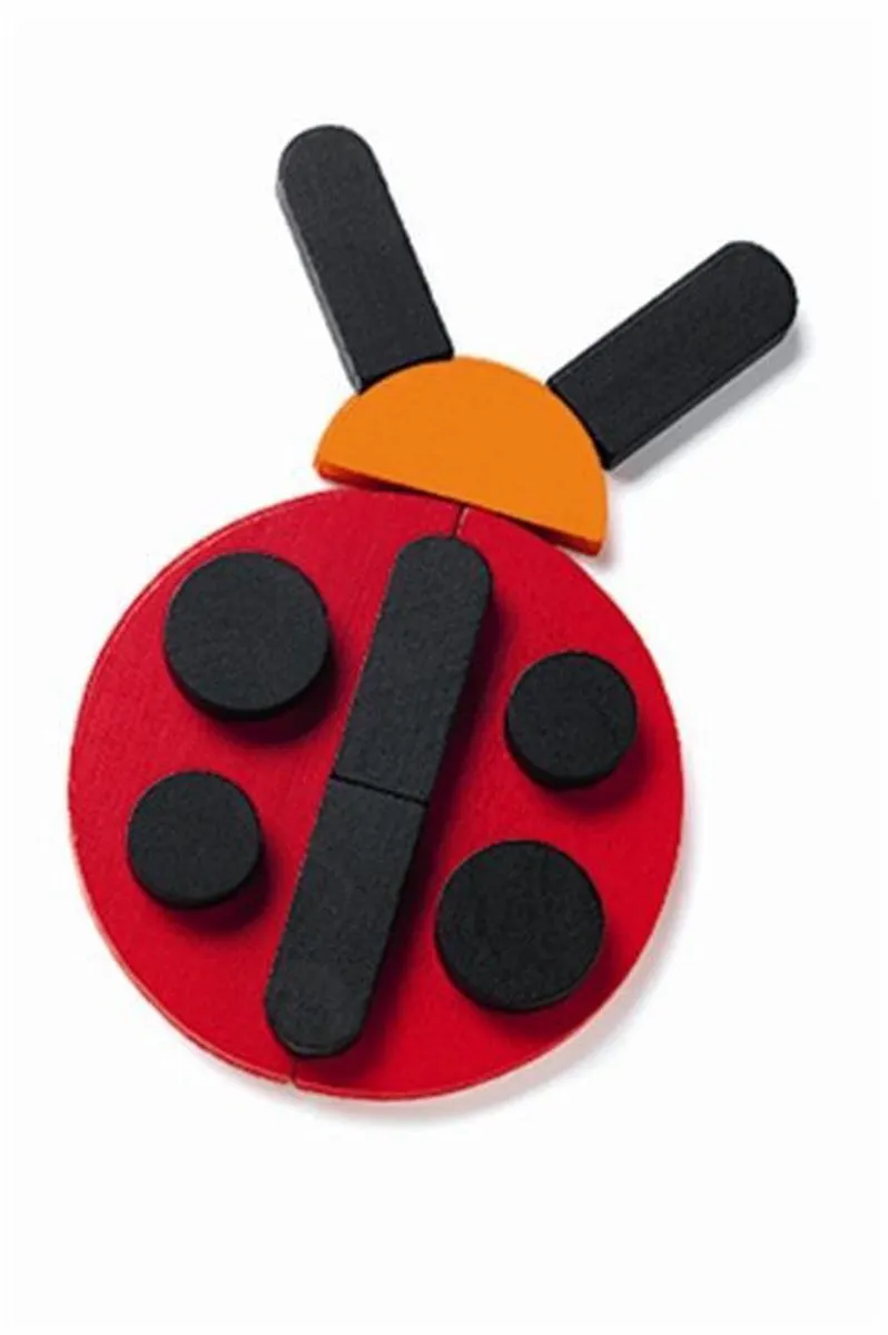 Djeco Ze Geoanimo Houten Speelset DJ06432 - 30 Blokken - afbeelding 6 van 6