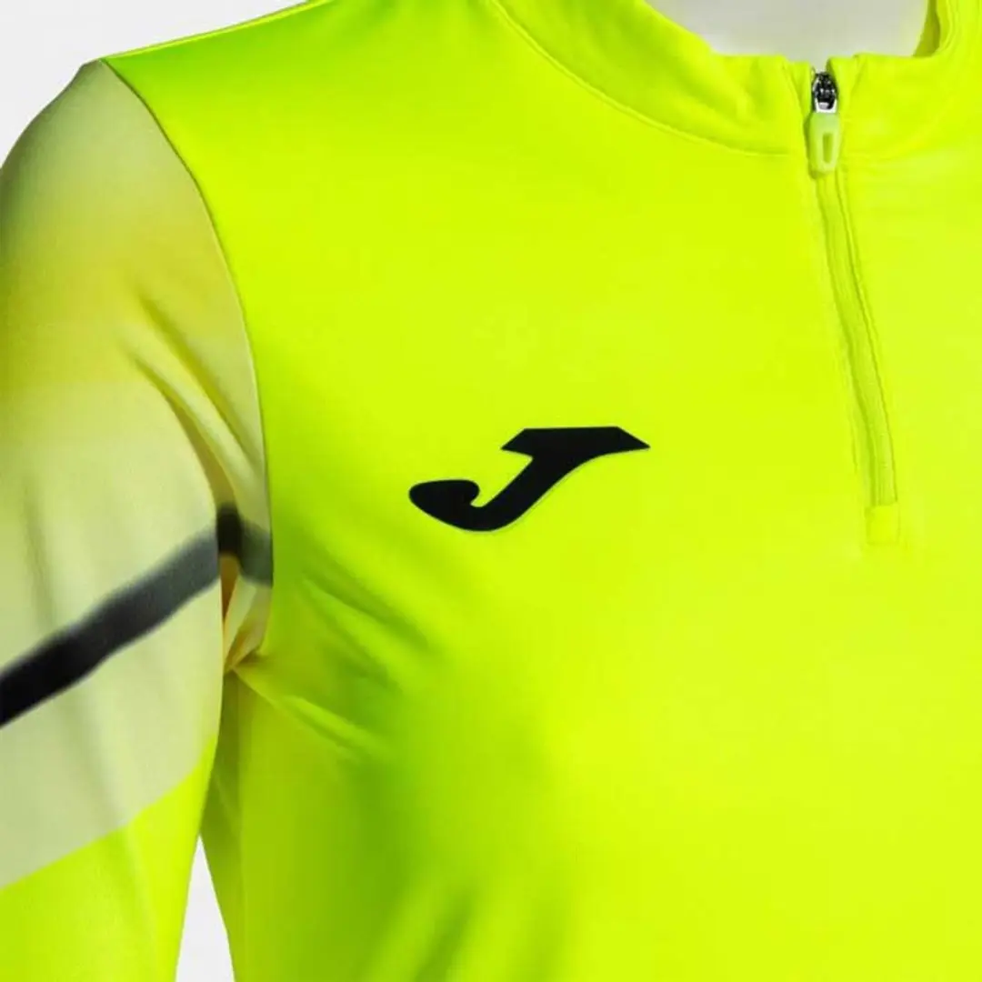 Joma Elite Xi Sweatshirt - L - Geel/Zwart - afbeelding 4 van 4