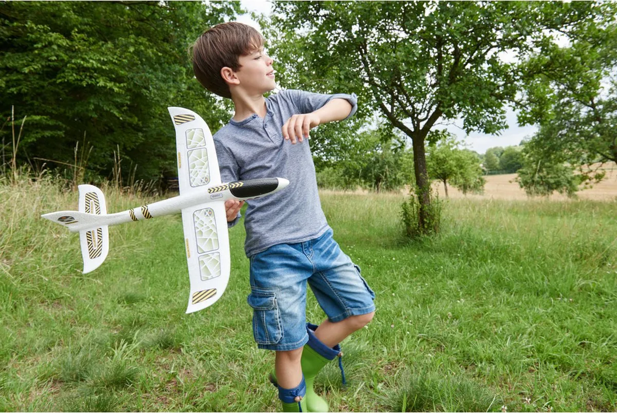 Haba Terra Kids Werpvliegtuig 303520 - Multicolor