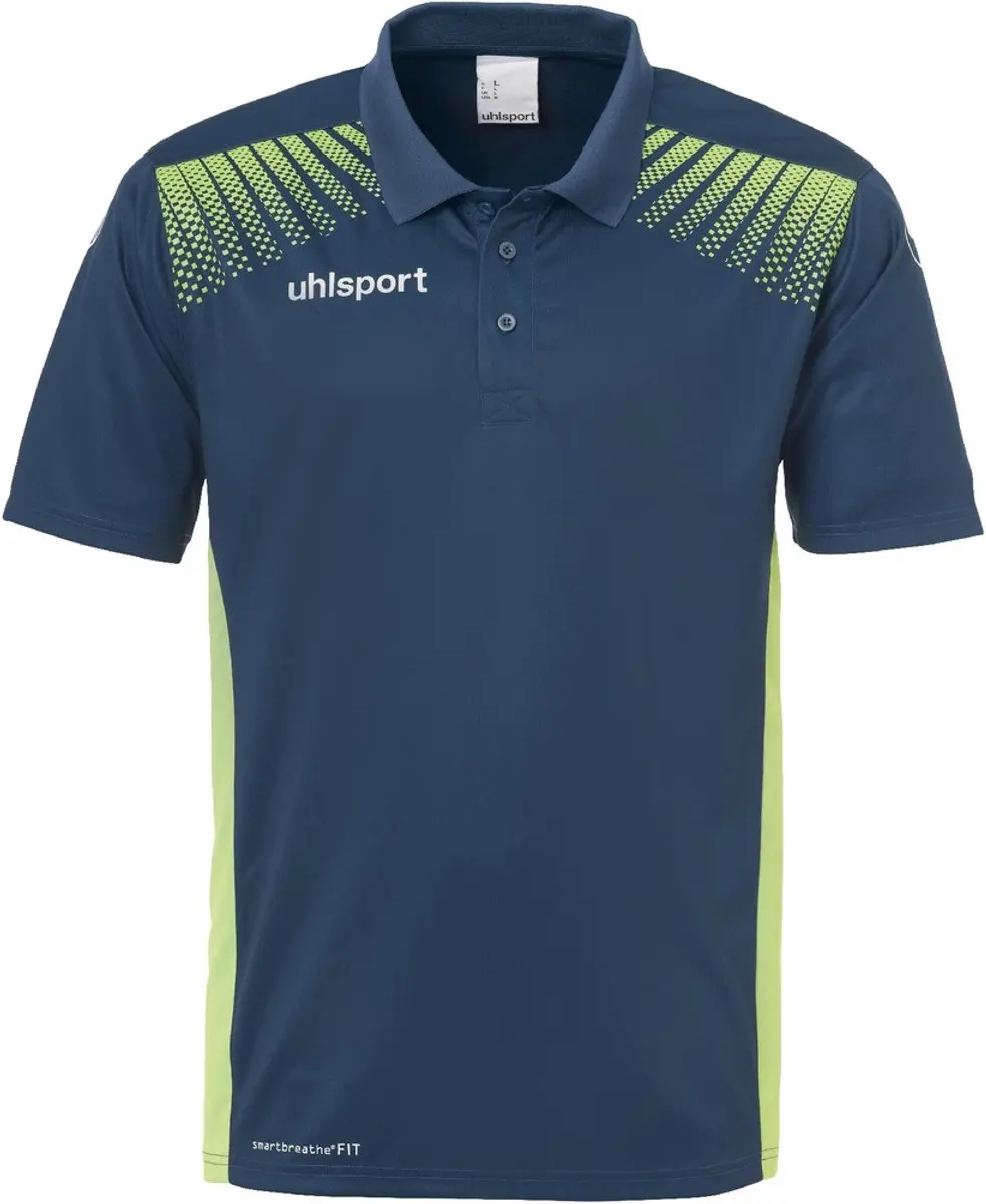 Uhlsport Goal Polo Shirt Petrol-Flash Groen Maat 164