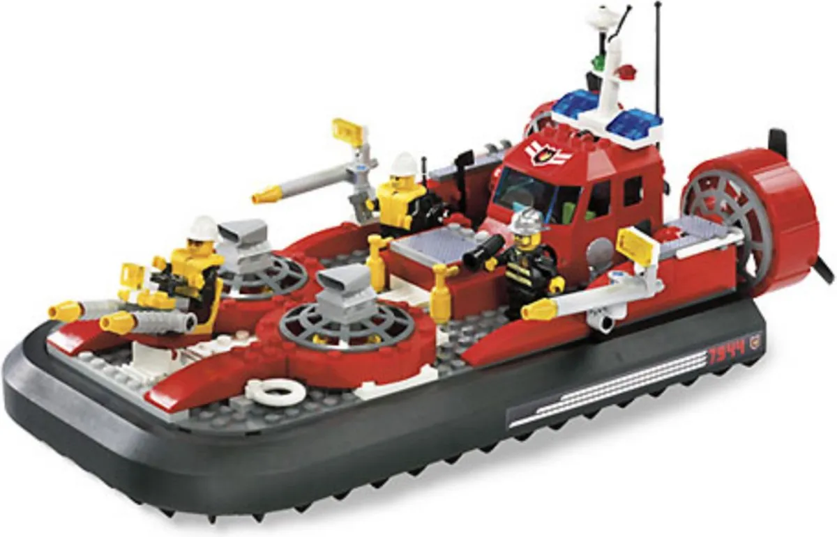 LEGO 7944 Brandweer Hovercraft - 274 Stukken - afbeelding 2 van 2