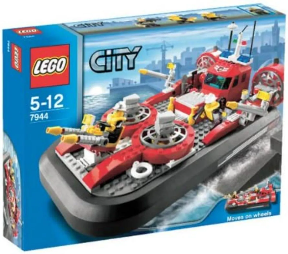 LEGO 7944 Brandweer Hovercraft