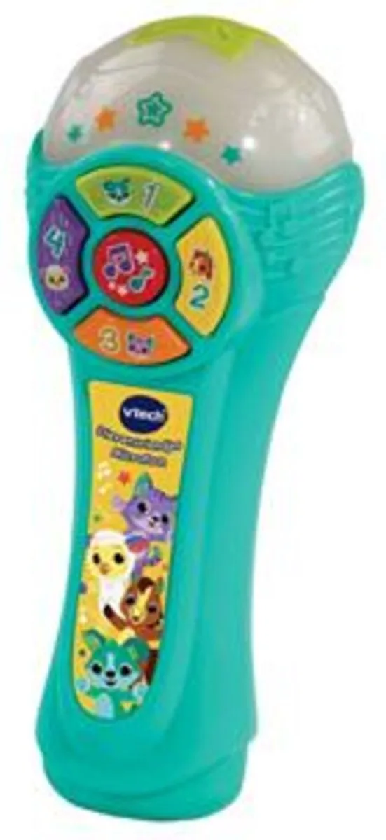Vtech Baby Dierenvriendjes Microfoon - Educatief Speelgoed Multi kleuren