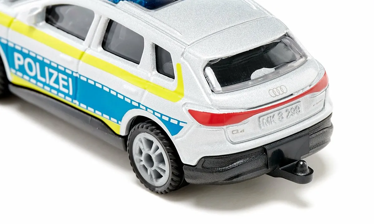 SIKU 1552 Audi Q4 e-tron Politie - Blauw