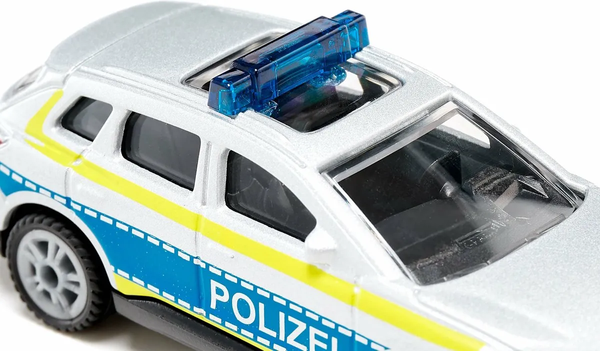SIKU 1552 Audi Q4 e-tron Politie - Blauw