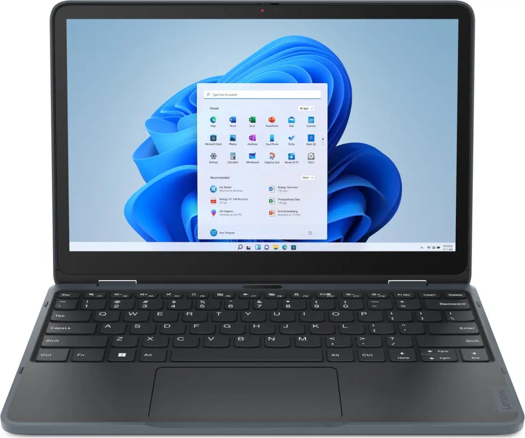 Lenovo 300w Yoga Gen 4 Intel® N N100 Hybride (2-in-1) 29,5 cm (11.6") Touchscre
