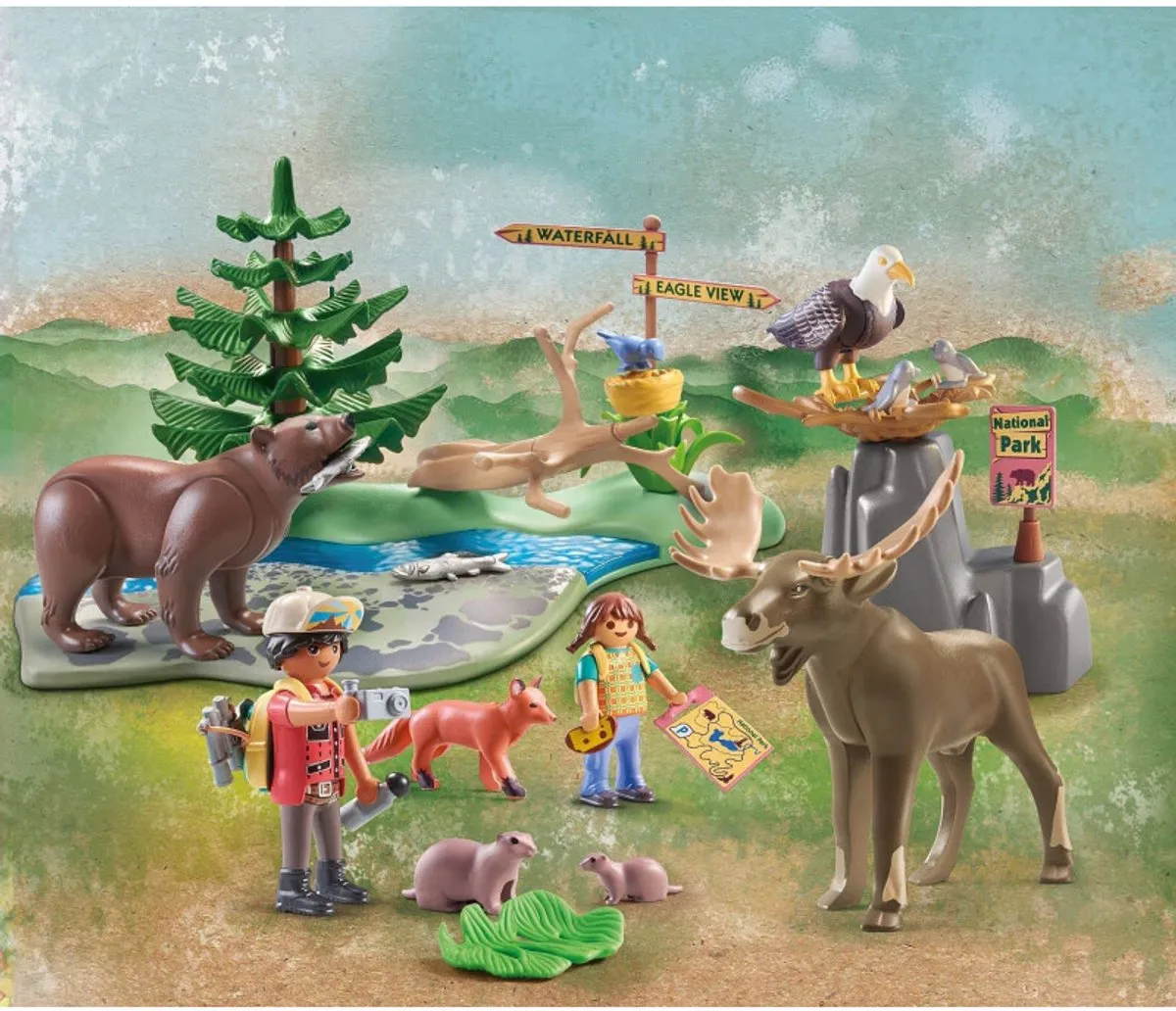 Playmobil Abstecher zu den Tieren Nordamerikas P-71403