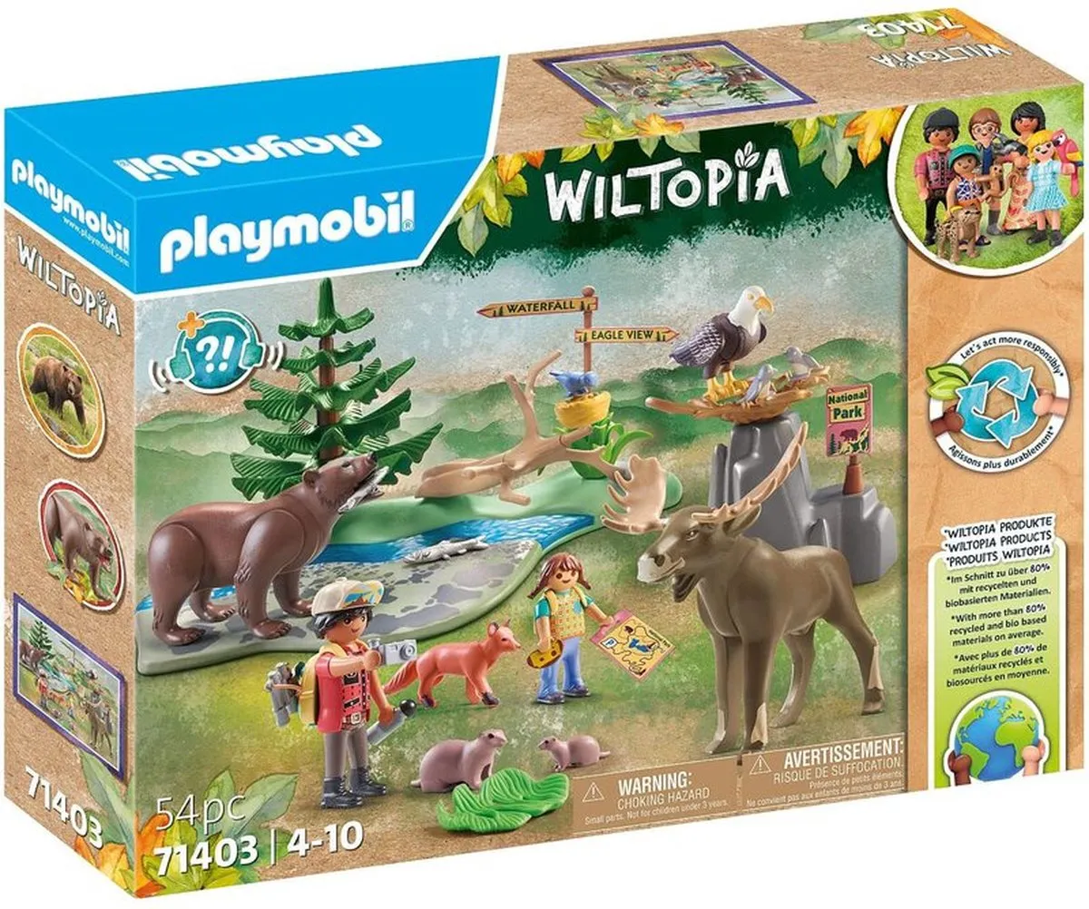 Playmobil Abstecher zu den Tieren Nordamerikas P-71403