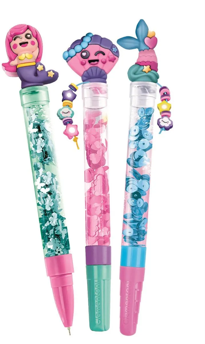Clementoni Idea Magische Zeemeerminnen Markeerstiften - 3 Stuks