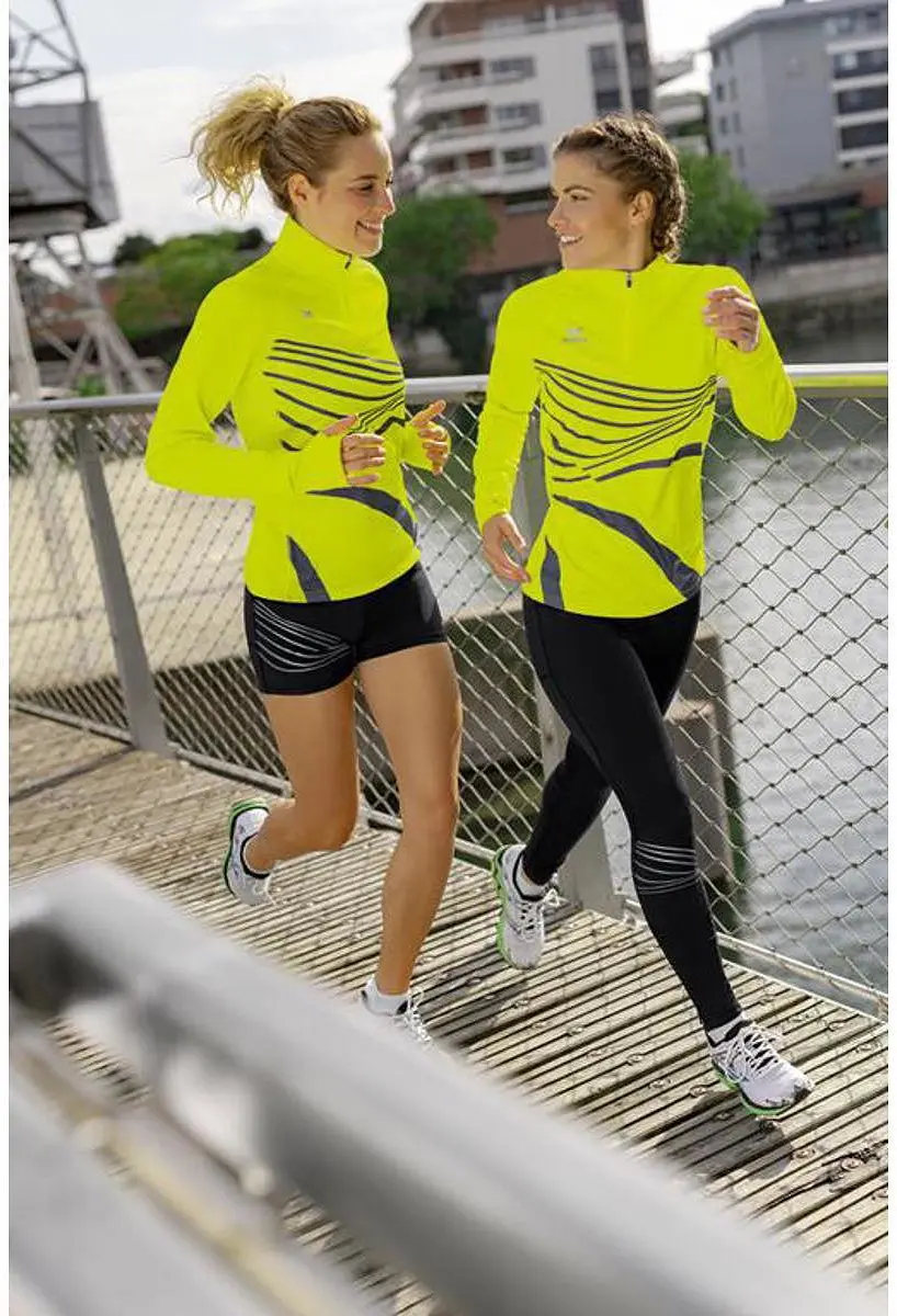 Erima Racing Running Longsleeve Dames - Fluogeel - afbeelding 4 van 6