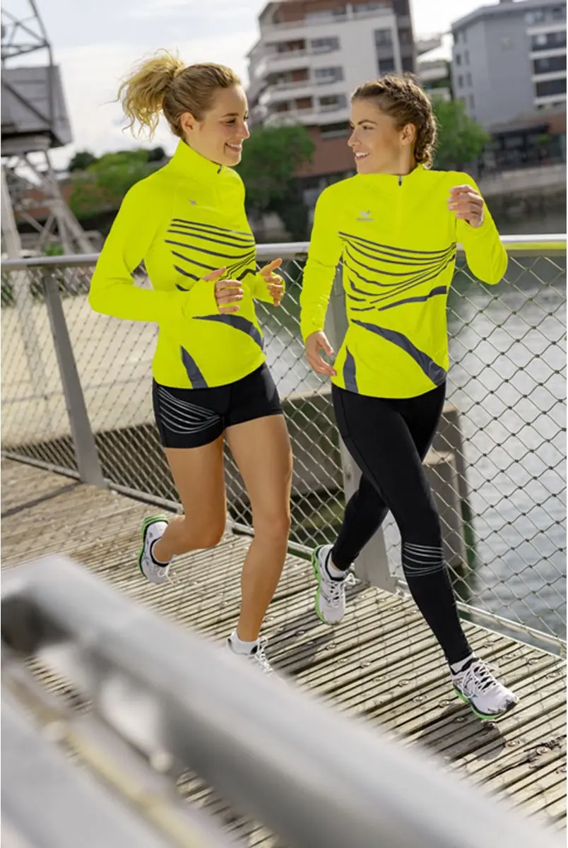 Erima Racing Running Longsleeve Dames - Fluogeel - afbeelding 5 van 6