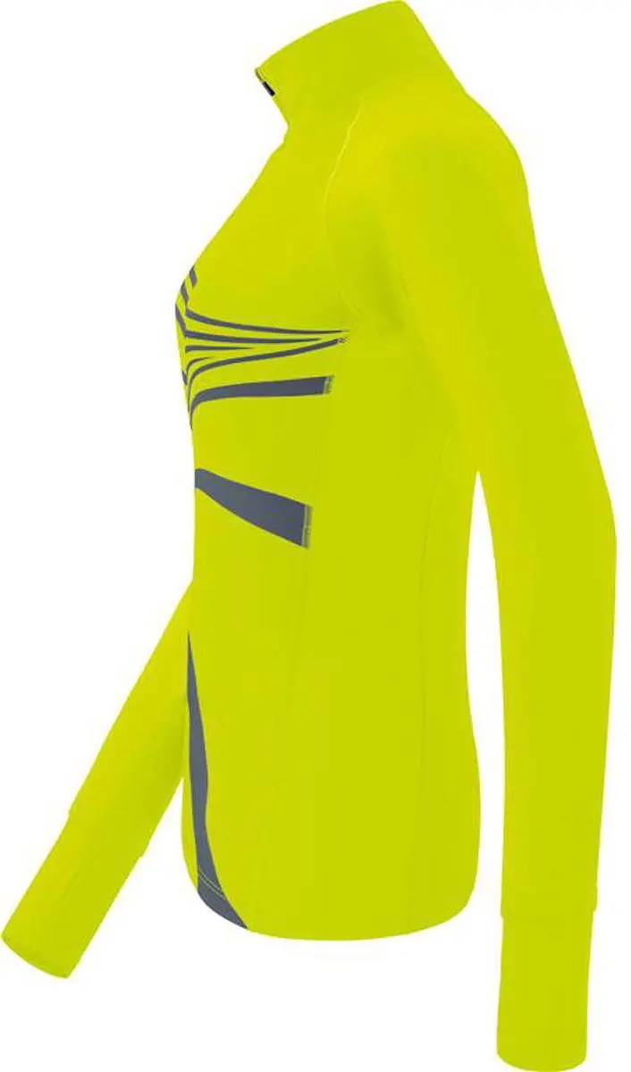 Erima Racing Running Longsleeve Dames - Fluogeel - afbeelding 3 van 6