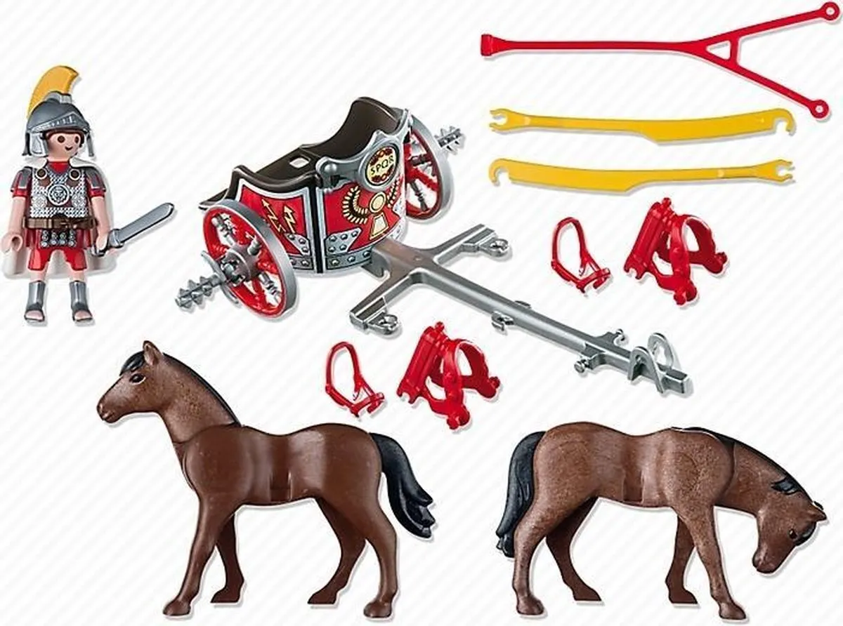 Playmobil History Romeinse Strijdwagen 5391 - Multicolor