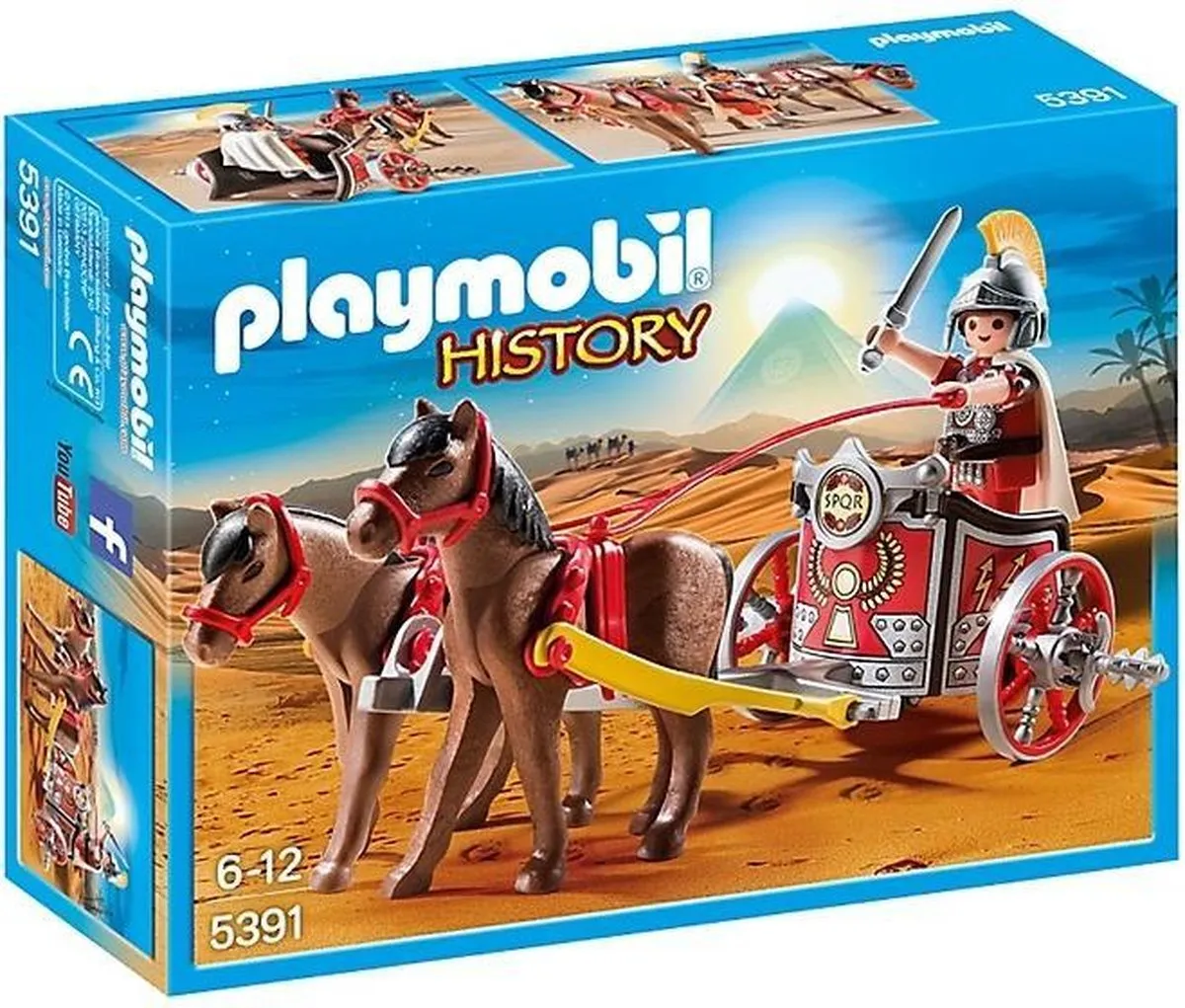 Playmobil History Romeinse Strijdwagen 5391