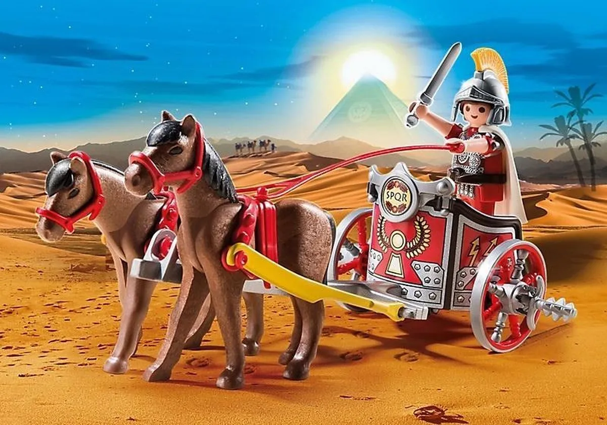 Playmobil History Romeinse Strijdwagen 5391 - Multicolor