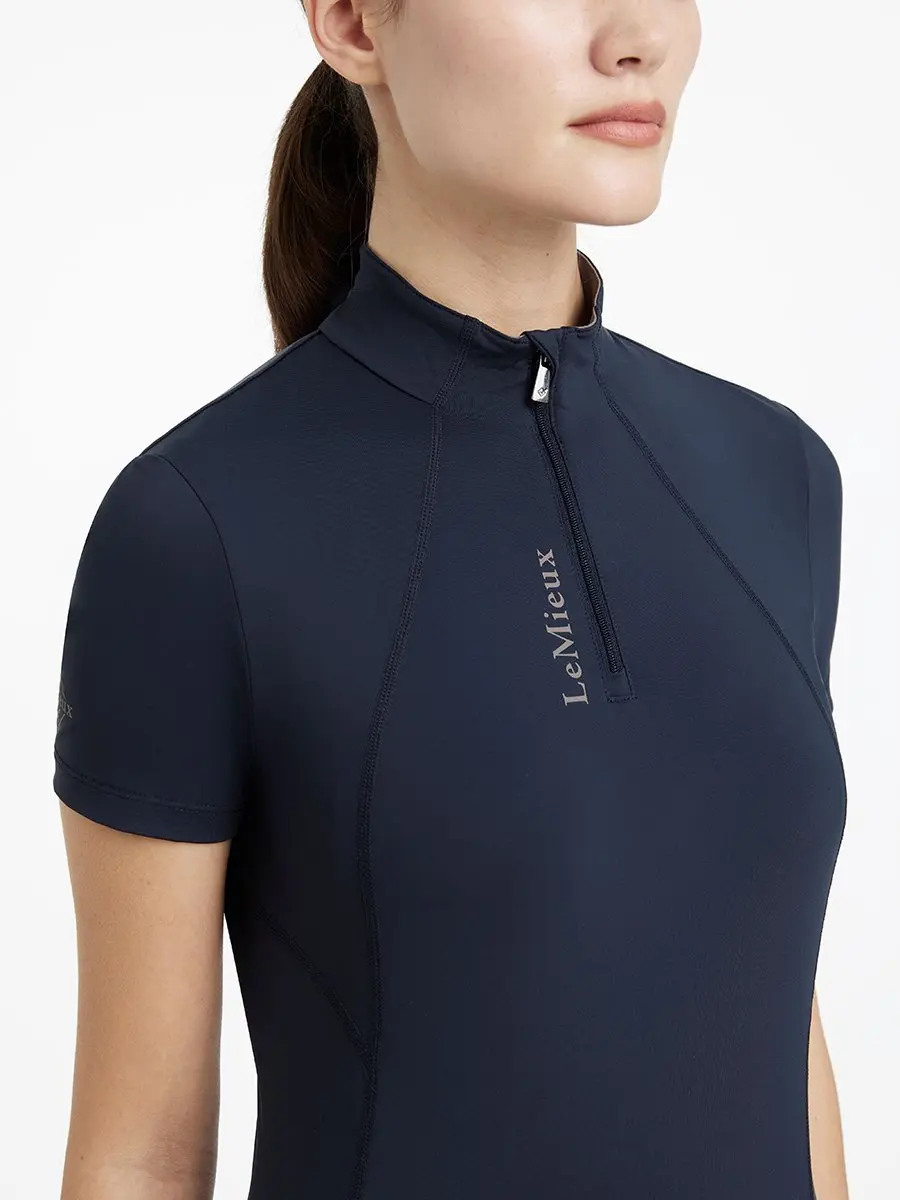 Lemieux Classique Trainingsshirt Short Sleeve - 42 - Donkerblauw - afbeelding 2 van 6