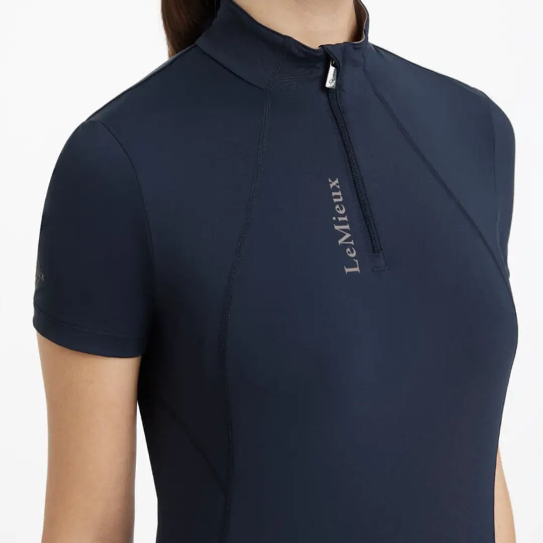 Lemieux Classique Trainingsshirt Short Sleeve - 42 - Donkerblauw - afbeelding 4 van 6